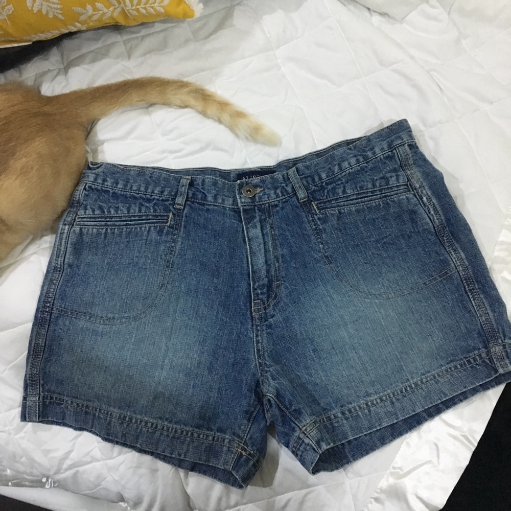 Vintage High Rise Denim Shorts